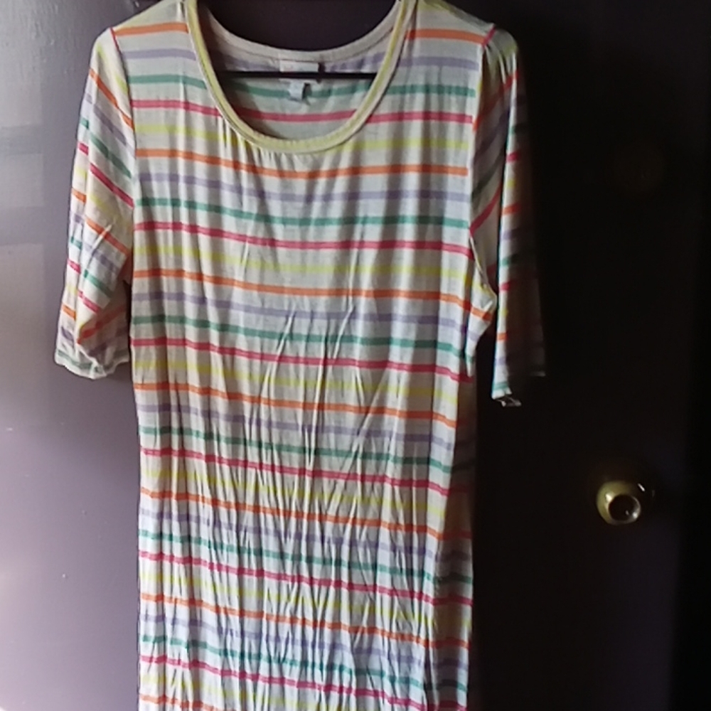 Lula Roe short sleeve dress